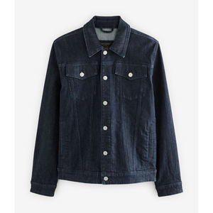 Chaqueta vaquera extragrande de moda, hecha con algodón transpirable, con un aspecto vintage lavado y estilo relajado. - Product Image 1