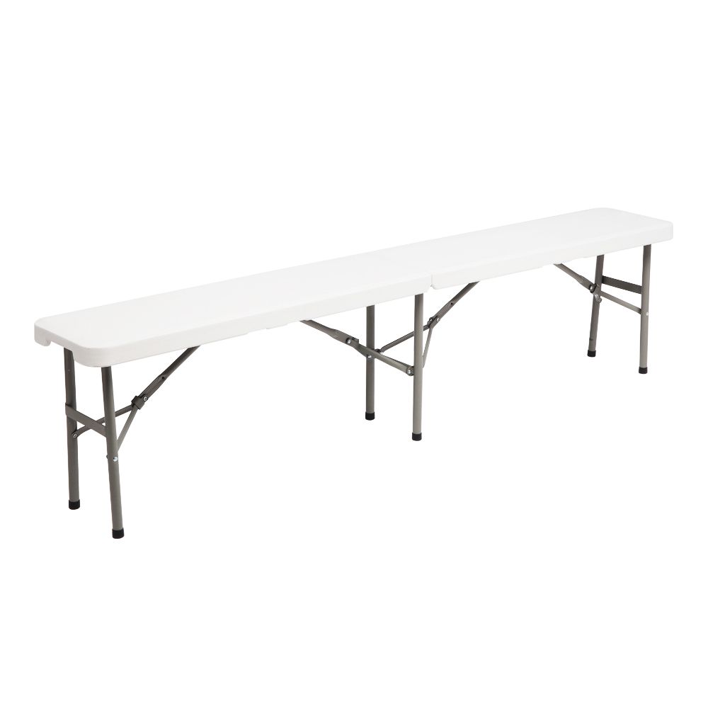 White Table Top Gray Plastic Pipe Color