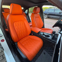 Kits de rembourrage OEM pour voiture, housses de siège 5 places sur mesure pour Tesla, Porsche, Mercedes Benz, Jeep, compatibles avec les airbags