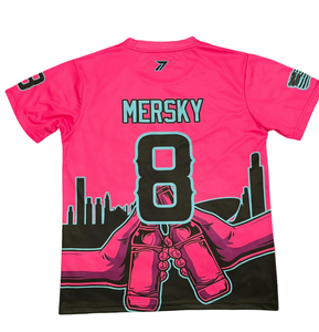Maillot de football en maille respirant pour adultes et jeunes, personnalisable avec logo, numéro, nom et couleur d'équipe, fournisseur OEM en gros - Product Image 4
