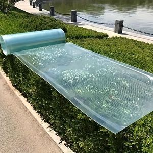 Panel de Techo de Policarbonato en Rollo, Transparente, Aislado, Impermeable, Cubierta para Invernadero - Product Image 5