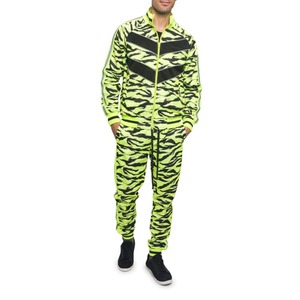 Custom <b>Men</b> Tiger Print Tracksuit Set <b>Slim</b> <b>Fit</b> <b>Jogger</b> Sportswear OEM Activewear Manufacturer Supplier - Product Image 1