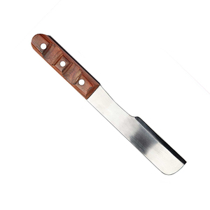 Couteau à cire dentaire, spatule à porcelaine, outil de modelage et de sculpture en laboratoire à manche en bois et acier inoxydable - Product Image 5
