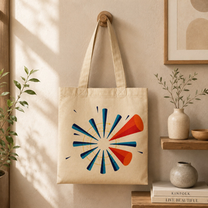 Bolsa de Algodón Personalizada con Patrón de Puntos en Varios Colores Listo para Enviar Material de Lona para Exportadores de Logotipo - Product Image 2