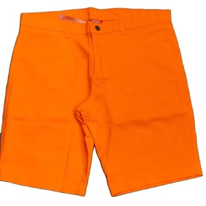 Haute qualité 100% coton hommes 4 poches taille personnalisée hommes solide blanc décontracté sweat Cargo Shorts pantalon avec poches - Product Image 1