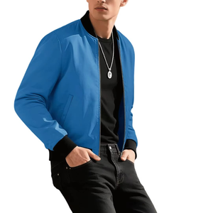 Blousons bomber tendance personnalisés avec logo imprimé, meilleur produit en gros, taille standard, blouson bomber respirant pour homme - Product Image 2