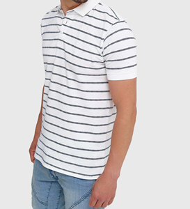 เสื้อโปโลชายขายส่งจากปากีสถาน ผลิตตามสั่ง ผ้าฝ้าย 100% แขนสั้น เสื้อโปโลลำลองสำหรับผู้ชาย แห้งเร็ว - Product Image 3