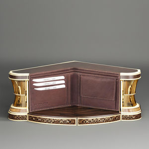 Royaa Carteras de Cuero Genuinas, Elegantes y Nacionales, Unisex, con Cierre Abierto, Largas, Hechas a Mano, de Alta Calidad, Clásicas, Duraderas, Multifuncionales, con RFID - Product Image 3