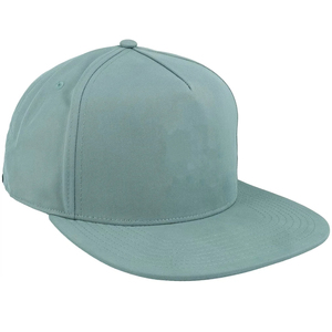 หมวกแก๊ปแบบ Snapback 6 แผง สีพื้น ขอบแบน ผ้าฝ้าย สวมใส่สบาย ปรับขนาดได้ เหมาะสำหรับผู้ใหญ่ ใส่ได้ทั้งฤดูใบไม้ผลิและฤดูร้อน - Product Image 6