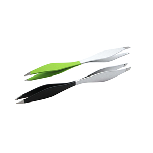 Pinzas Cosméticas Profesionales de Lujo, Ligeras, de Acero Inoxidable, de Doble Punta, para Cejas - Product Image 1