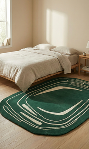 Tapis en laine haute densité antidérapant et écologique pour chambre d'enfant, bureau, couloir – Tapis tendance provenant d'un fournisseur indien - Product Image 3