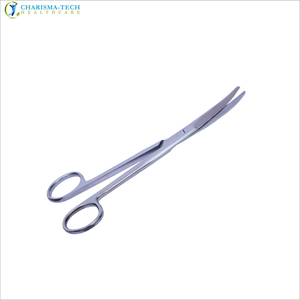 Tijeras Quirúrgicas Mayo Premium, Hojas Rectas y Curvas, Puntas Afiladas y Redondeadas, Acero Inoxidable, Tijeras Mayo con Certificación CE ISO - Product Image 6