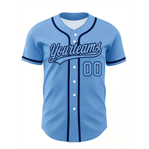 Uniformes de Béisbol Personalizados de la Mejor Calidad para Hombre, Últimos Diseños, Jersey de Béisbol Ligero con Precio al por Mayor - Product Image 4
