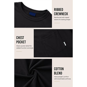 Camiseta de Algodón Transpirable con Logotipo Personalizado, Hombros Caídos, Cómoda, para Hombre, Color Sólido, Resistente, Talla Grande, Diseño en Blanco - Product Image 6