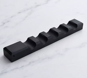 Reposapalillos de metal con tres ranuras onduladas, soporte para utensilios, para decoración de la mesa de comedor de la cocina. - Product Image 6