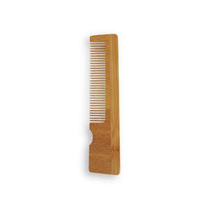 Peigne à cheveux en bois de neem naturel fait à la main, style Feng Shui, durable et anti-statique, unisexe, haute qualité - Product Image 2