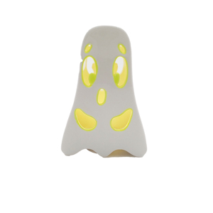 Lámpara Nocturna LED de Resina con Figura de Fantasma Blanco, Linda Figura de Dibujos Animados, Lámpara Decorativa para Mesa de Halloween, Decoración de Habitación - Product Image 2