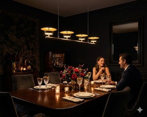 Luxury Gold LED Chandelier Pendant Lamp for Dining Room and Restaurant - Product Image 4