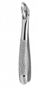 Forceps d'extraction dentaire manuels ergonomiques n° 74 instruments réutilisables autoclavables en acier inoxydable chromé - Product Image 5