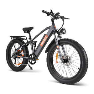 Vélo électrique à pneus larges de 26 pouces, moteur 750W, suspension intégrale, vélo électrique de montagne, 768Wh, 48V, 16Ah, tout terrain, hors route, Vakole CO26 - Product Image 4