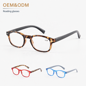 Gafas de Lectura para Hombre con Bisagras de Resorte, Montura Tortoise +2.00, para Uso Diario en Oficina, Proveedor OEM ODM, Venta al por Mayor, Logotipo Personalizado - Product Image 1