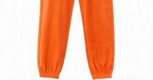Pantalon de survêtement en molleton pour homme, taille élastique, idéal pour la gym, décontracté, hiver, personnalisable, écologique - Product Image 5