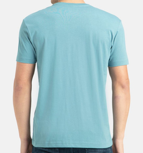 Camiseta Básica de Algodón Premium para Hombre, Corte Regular, Ligera, Manga Corta, Lisa, Informal, para Moda Urbana, OEM, ODM, Personalizada - Product Image 2