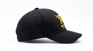 Casquette de baseball vintage en coton Dobby 5 panneaux haut de gamme avec logo personnalisé, respirante, imperméable, petite série, marque privée, argent cuivré - Product Image 2