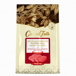 Bakery Dessert Supplies Manufacturing & Retail HALAL Rose Compound <b>Chocolate</b> Cocoa Button 1KG Private Label Custom Global Export - Product Image 1