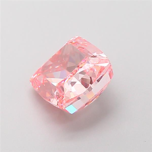 Diamante suelto de laboratorio con forma de cojín, rosa intenso, de corte excelente, certificado IGI, para anillos de compromiso, venta al por mayor - Product Image 2