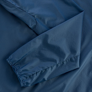 Chaqueta Cortavientos Ligera Impermeable con Capucha para Hombre, Deportiva, Transpirable, con Cierre de Cremallera, Azul - Product Image 3
