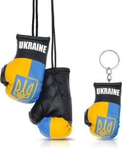 ถุงมือชกมวยหนัง PU PVC คุณภาพสูงจาก Lawd Sports สายรัดข้อมือปรับได้ ระบายอากาศได้ดี ไม่ลื่น ดีไซน์แบบผูกเชือก ผลิตตามสั่ง - Product Image 2