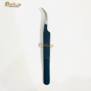 Pince à épiler professionnelle Nano Grip pour cils, pointe précise et aiguisée, en acier inoxydable, outil de beauté durable, pointe lisse, emballage personnalisable - Product Image 4