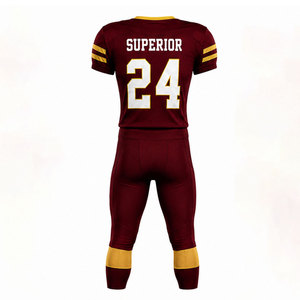 <b>Elite</b> American Football Uniform Package with Sublimation Printing, Breathable Mesh Panels and Athletic Fit Construction - Product Image 2