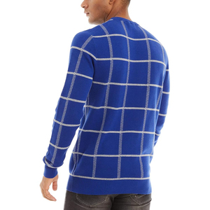 Sweat-shirt personnalisé pour homme, col rond, en laine tricotée, coupe oversize, vente en gros, fabricant de vêtements OEM ODM - Product Image 4