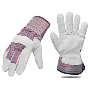 Canadian Rigger <b>Gloves</b> Split Leather Made Rigger <b>Gloves</b> Good Material Working <b>Gloves</b> Customized Logo Men Work Wear Mittens - Product Image 4