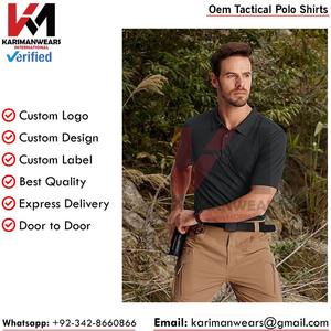Camiseta Polo Táctica Profesional, Transpirable, Absorbente de Humedad, Ajuste Ajustable, Material Duradero para Uso en Exteriores - Product Image 6