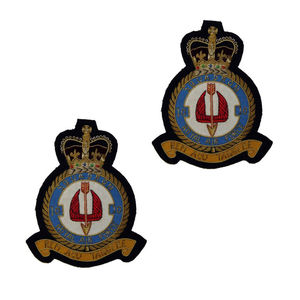 Insignias Bordadas a Mano con Hilo Metálico para Blazers, Hechas a Medida, Venta al Por Mayor, Uniformes Ceremoniales, Tela de Lona de Alta Calidad, Personalizadas - Product Image 1