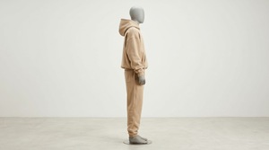 Ensemble survêtement molletonné personnalisé pour homme : sweat à capuche et pantalon de jogging, vente en gros, logo personnalisé, streetwear OEM ODM - Product Image 4