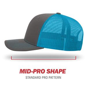 Adjustable Snapback Trucker Cap 6-Panel Mesh Fabric Unisex Casual Solid Color Breathable <b>Waterproof</b> Fit Canvas <b>Hat</b> Teams - Product Image 1