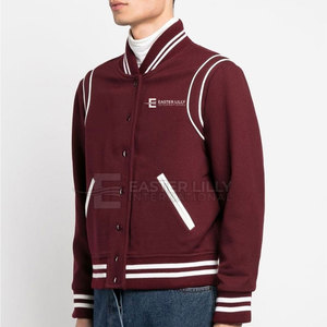 Chaquetas Letterman para Hombre Tallas Grandes, Chaquetas Letterman Casuales Hechas en Pakistán, Chaquetas de Invierno para Hombre en Stock - Product Image 5
