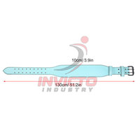 Ceinture de musculation en cuir pour haltérophilie, powerlifting et entraînement de force avec soutien dorsal