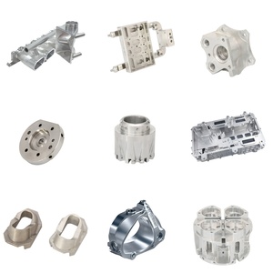 การขึ้นรูปชิ้นส่วนอะลูมิเนียมแบบ 5 แกนด้วยเครื่อง CNC สำหรับฮับใบพัดที่มีพื้นผิวโค้งซับซ้อน - Product Image 1