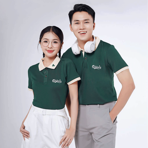 Uniforme Personalizable para Personal Promocional, Conjunto de Camisa Polo y Delantal, Ropa de Trabajo de Poliéster Tejido para Cafetería, Restaurante, Panadería - Product Image 6