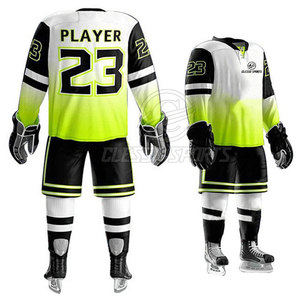 New Arrival 100% Polyester Made Ice Hockey Uniform High Quality Unique Design Ice Hockey Uniform - Product Image 2