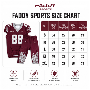 Ensembles d'uniformes de football américain personnalisés par sublimation, respirants, pour l'entraînement en équipe, maillot et pantalon de football, vêtements de sport - Product Image 6