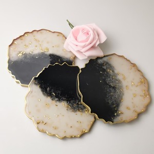 Most Selling Resin <b>Coasters</b> Set Stylish <b>Drink</b> <b>Coasters</b> for Tea or Coffee and Beverage Use Available at Export Price - Product Image 1