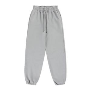 กางเกงวอร์มผู้ชายทรงใหม่ทันสมัย ระบายอากาศได้ดี มีเชือกผูกเอว ดีไซน์สีตัดต่อ สวมใส่สบาย เหมาะสำหรับลำลองและเล่นกีฬา สีดำเทา - Product Image 4