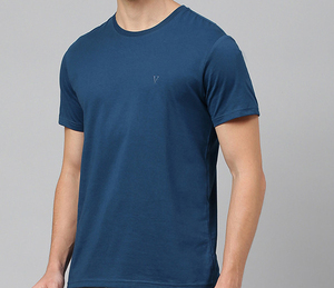 T-shirt basique en coton pour homme, coupe classique, léger, manches courtes, uni, décontracté, pour la mode streetwear, OEM ODM personnalisé - Product Image 1