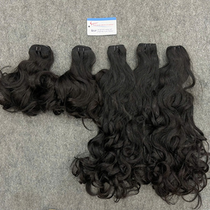 Nueva Llegada, Tendencia en Extensiones de Cabello Humano 100% Natural, Ondulado, Sedoso, con Cutícula Alineada, Sin Caída, Listo para Enviar - Product Image 4